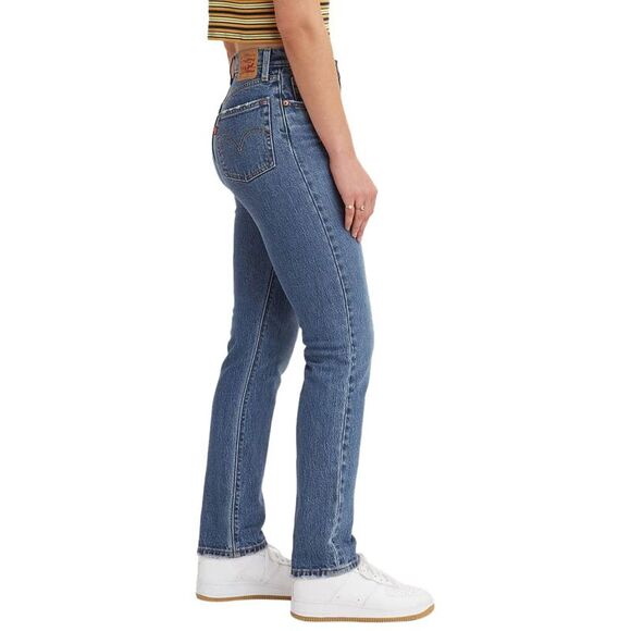 Levi's -  Women's 501 High Rise Straight Leg Tailored Salsa In Sequence - Picture 3 of 4